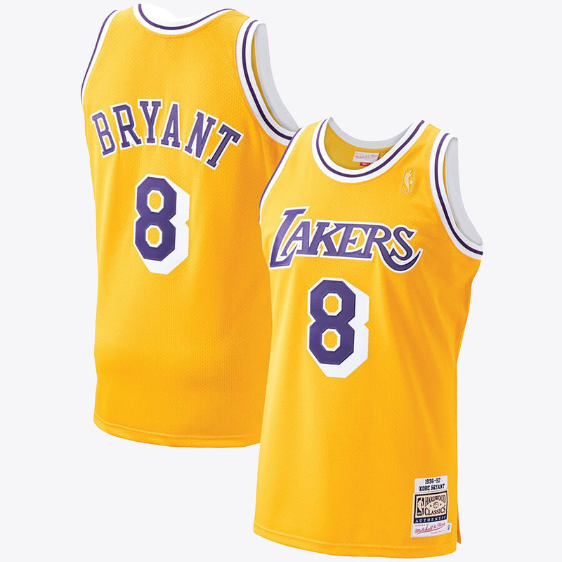 Kobe Bryant Hardwood Classics 1996-97 Authentic Jersey - Gold