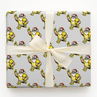 Sports Christmas Gift Wrap, Football Santa Wrapping Paper, Running Santa Holiday Paper, American Football Gift Wrapping Paper, Present Roll