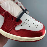 Low Top Sneakers, Red Black Beige Colorway, Lace Up Design, Casual Gift for Sneaker Fans