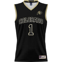 #1 Colorado Buffaloes Replica Lightweight Basketball Jersey - Black