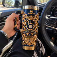 Milwaukee Brewers Regal Emblem Tumbler