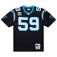 Carolina Panthers Luke Kuechly Black 2013 Authentic Throwback Retired Player Jersey