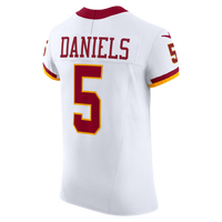 Washington Commanders Jayden Daniels White Alternate 2 Super Bowl Era Elite Jersey