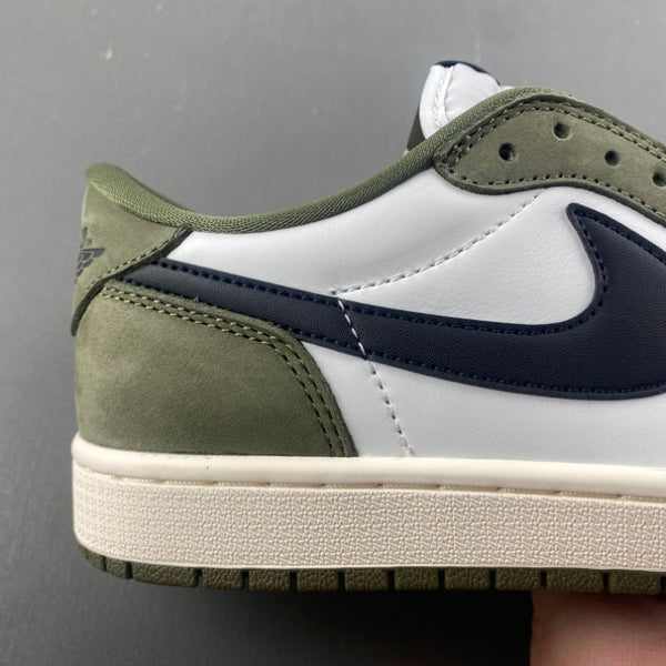 Retro Low Top Sneakers, Olive Green Colorway, Reverse Hook Design, Lace Up Design, Casual Gift for Sneaker Fans