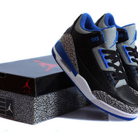 Low Top Sneakers, Black Blue Colorway, Lace Up Design, Casual Gift for Sneaker Fans