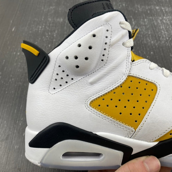 Sneakers, White Black Yellow Colorway, Lace Up Design, Casual Gift for Sneaker Fans