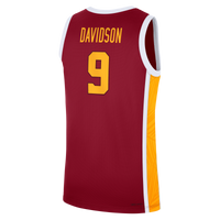 Jazzy Davidson Cardinal USC Trojans Road Replica Basketball Jersey