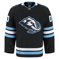 Utah Mammoth Black Home Authentic Pro Custom Jersey