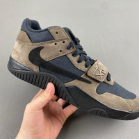 Low Top Sneakers, Black Brown Colorway, Reverse Hook Design, Lace Up Design, Casual Gift for Sneaker Fans