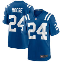 Indianapolis Colts Lenny Moore Royal Game Retired Player Jersey
