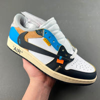 Low Top Sneakers, White Black Colorway, Leather Footwear, Reverse Hook Design, Lace Up Design, Casual Gift for Sneaker Fans