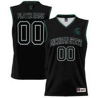 Michigan State Spartans NIL Pick-A-Player Basketball Jersey - Black