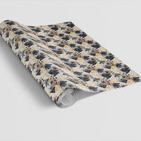 Spotted Puppy Holiday Gift Wrap, Dalmatian Christmas Wrapping Paper, Festive Dalmatian Present Paper, Adorable Dog Lover Holiday Wrapping Paper