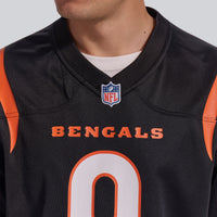 Cincinnati Bengals Joe Burrow Black Player Game Jersey