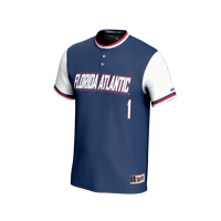 #1 Florida Atlantic Owls Lightweight Collegiate Softball Fashion Jersey - Navy