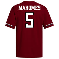 Patrick Mahomes Red Texas Tech Red Raiders Replica Baseball Jersey
