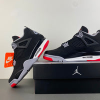 Mid Top Sneakers, Black Red Colorway, Lace Up Design, Casual Gift for Sneaker Fans