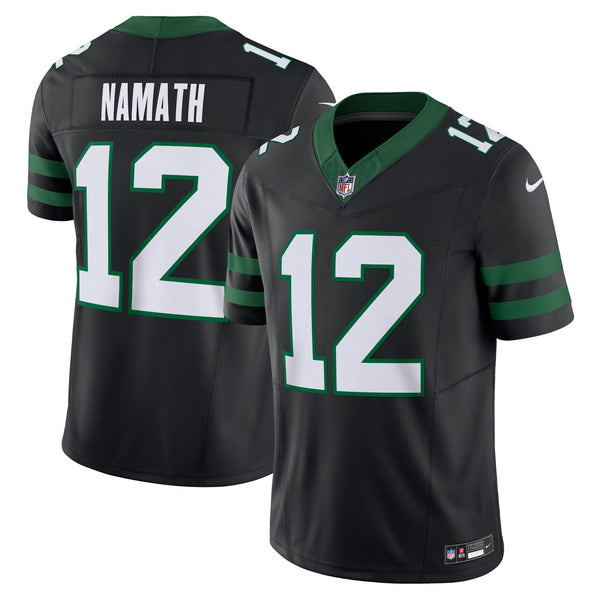 New York Jets Joe Namath Legacy Black Alternate Limited Jersey