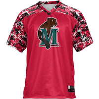 Minot State Beavers Football Jersey - Red