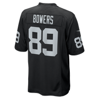 Las Vegas Raiders Brock Bowers Black Player Game Jersey