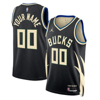 Milwaukee Bucks Statement Swingman Jersey - Custom