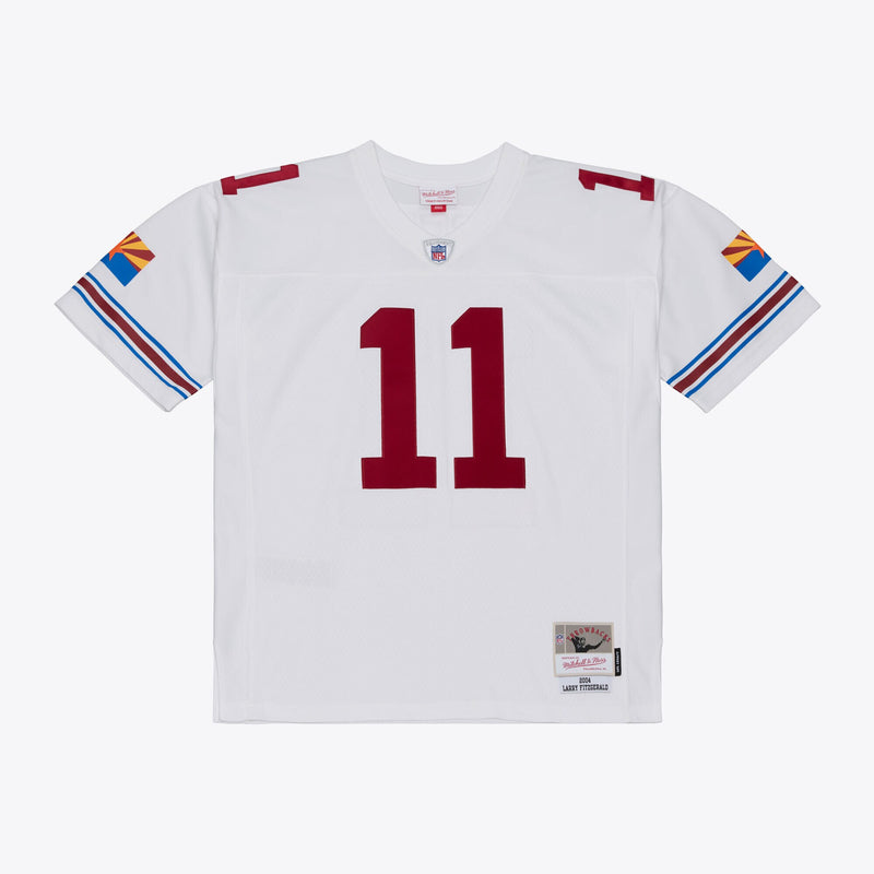 Arizona Cardinals Larry Fitzgerald White 2004 Legacy Replica Player Jersey