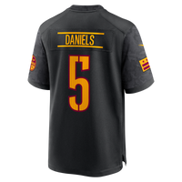 Washington Commanders Jayden Daniels Black Alternate Game Player Jersey