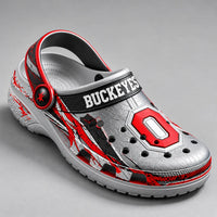 OSU Block O - Scarlet and Gray Statement Clogs