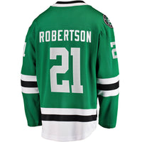 Dallas Stars Jason Robertson Kelly Green Home Breakaway Replica Jersey