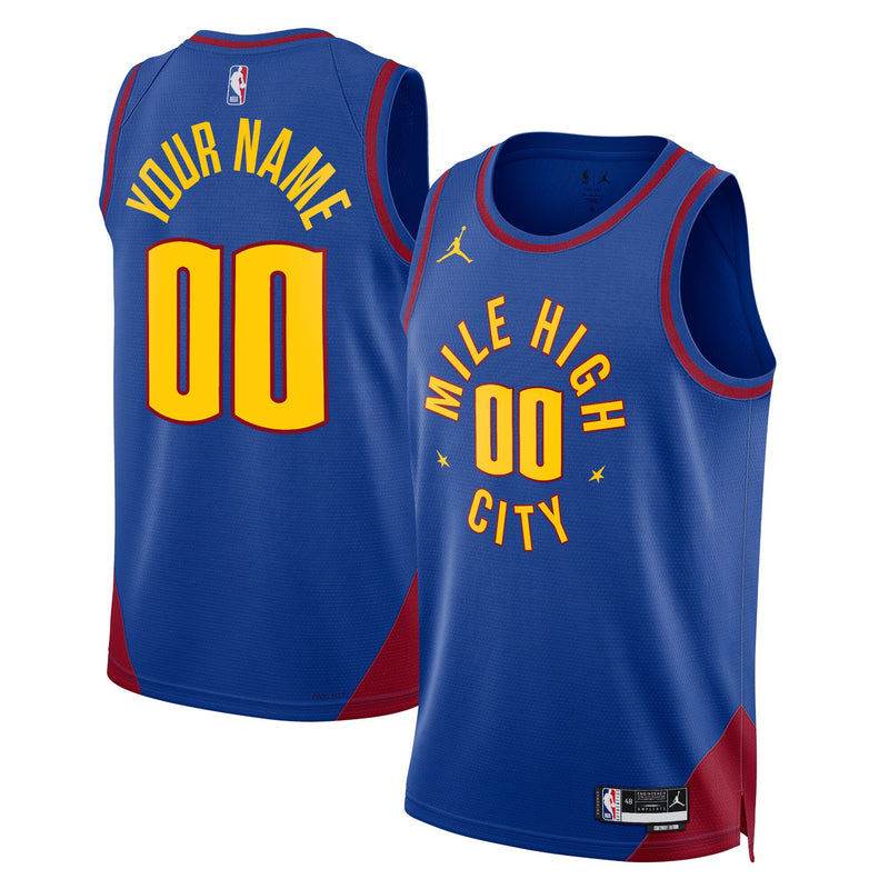 Denver Nuggets Statement Swingman Jersey - Custom
