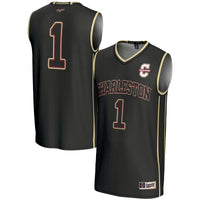 Charleston Cougars #1 Basketball Jersey - Black