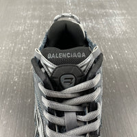 Sneakers, Carbon Gray Colorway, Lace Up Design, Casual Gift for Sneaker Fans