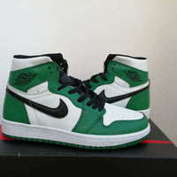 Sneakers, White Green Colorway, Lace Up Design, Casual Gift for Sneaker Fans