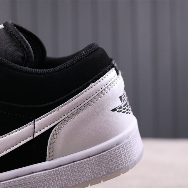 Low Top Sneakers, White Black Colorway, Lace Up Design, Casual Gift for Sneaker Fans