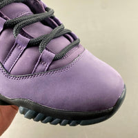 High Top Sneakers, Purple Black Colorway, Lace Up Design, Casual Gift for Sneaker Fans