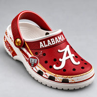 Crimson Standard - ALA Roll Tide Script Clogs