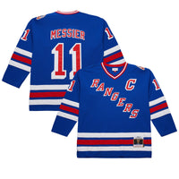 New York Rangers Mark Messier Blue Big & Tall 1993/94 Blue Line 2.0 Jersey