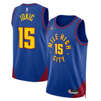 Denver Nuggets Statement Edition Swingman Jersey - Blue - Nikola Jokic