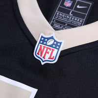 New Orleans Saints Steve Gleason Black Game Retired Player Jersey