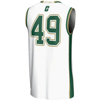 #49 Charlotte 49ers Lightweight Basketball Jersey - White