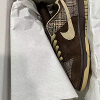 Low Top Sneakers, Brown Colorway, Lace Up Design, Casual Gift for Sneaker Fans