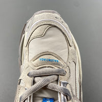 Low Top Sneakers, Gray Colorway, Lace Up Design, Casual Gift for Sneaker Fans