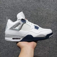 Low Top Sneakers, Midnight Blue Colorway, Leather Footwear, Lace Up Design, Casual Gift for Sneaker Fans