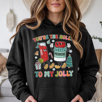 Humorous Albuterol Prednisone Christmas Hoodie, Respiratory Therapist Hoodie, RT Holiday Pullover, Medical Christmas Hoodie, RT Nurse Present