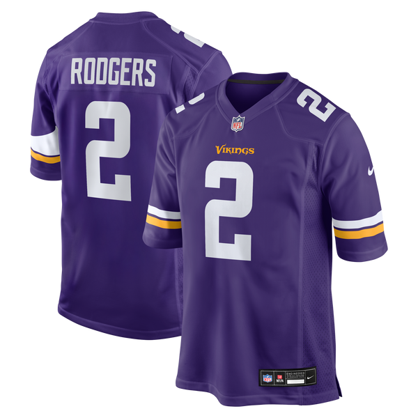 Minnesota Vikings Isaiah Rodgers Purple Team Game Jersey