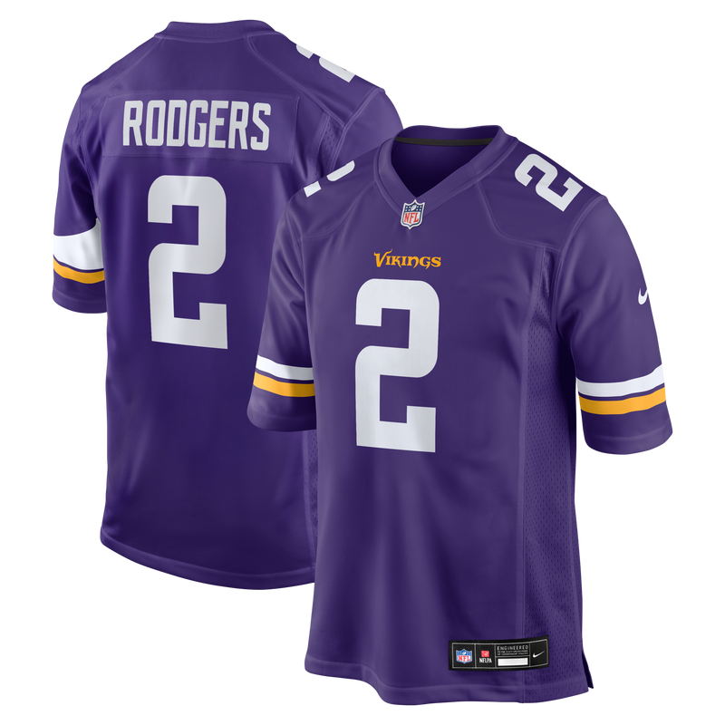 Minnesota Vikings Isaiah Rodgers Purple Team Game Jersey
