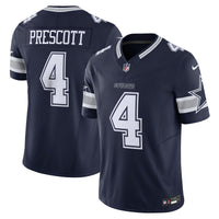 Dallas Cowboys Dak Prescott Navy Limited Jersey