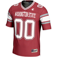 Washington State Cougars NIL Pick-A-Player Football Jersey - Crimson
