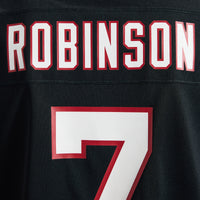 Atlanta Falcons Bijan Robinson Black Throwback Game Jersey