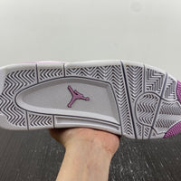 Sneakers, White Pink Colorway, Leather Footwear, Lace Up Design, Casual Gift for Sneaker Fans